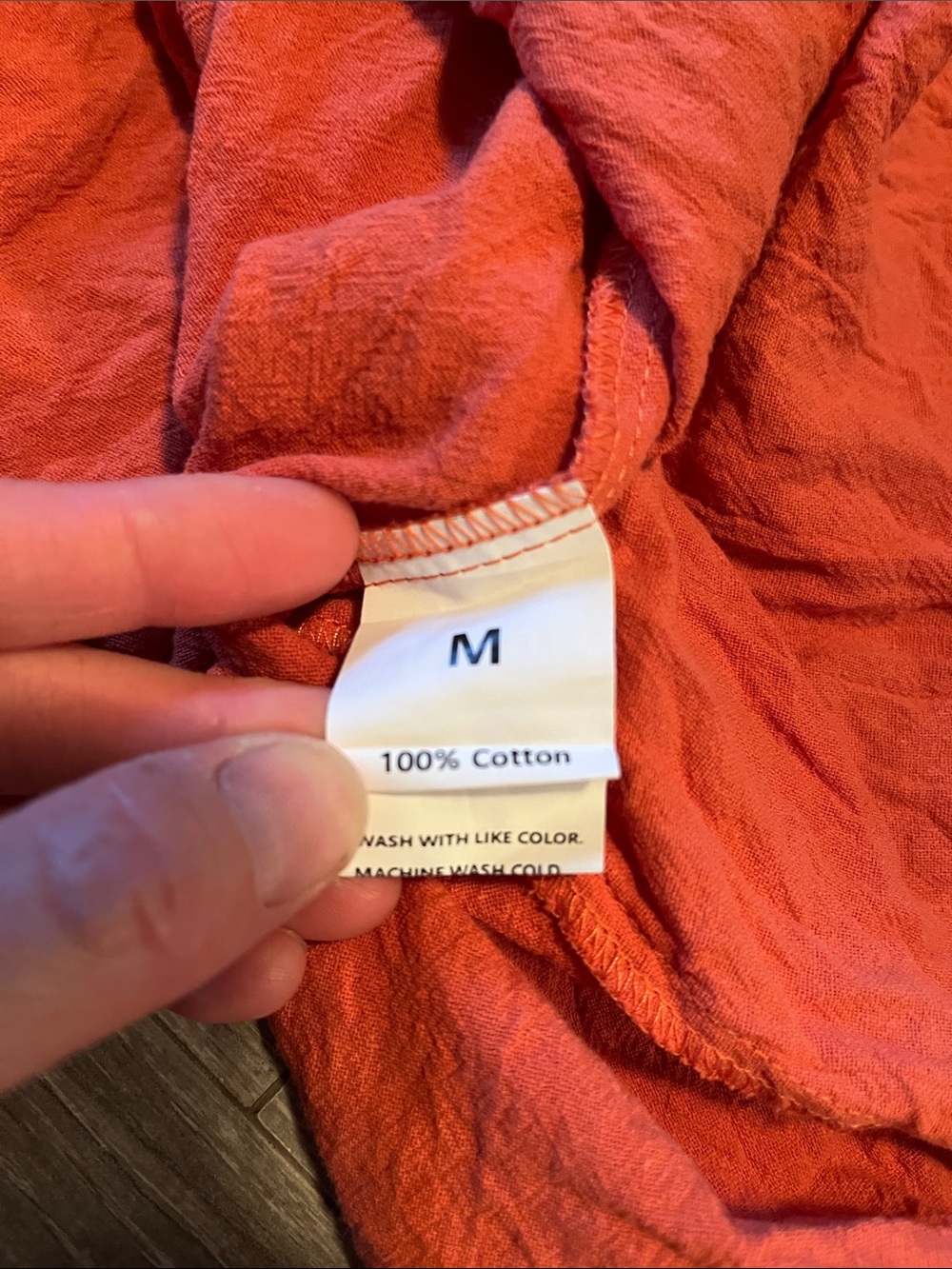 Women's Sleeveless 100% Cotton Tie-Waist crew neck long maxi dress in Yam Orange - Picture 14 of 16